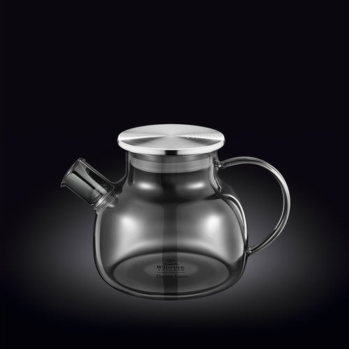 Glass Tea Pot with Bamboo Lid