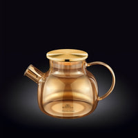 Glass Tea Pot with Bamboo Lid