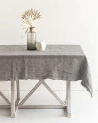 Stone Washed Linen Tablecloth - Manna Home