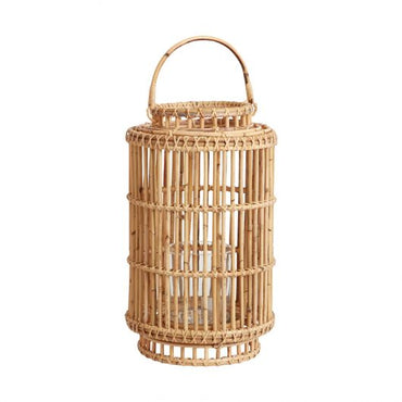 Handwoven Rattan Lantern - Manna Home