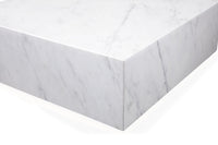 Bianca Coffee Table in Genuine Marble