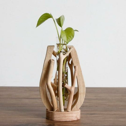 Driftwood Propagation Vase - Manna Home