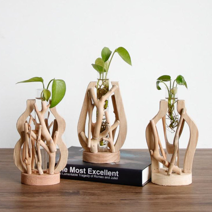 Driftwood Propagation Vase - Manna Home