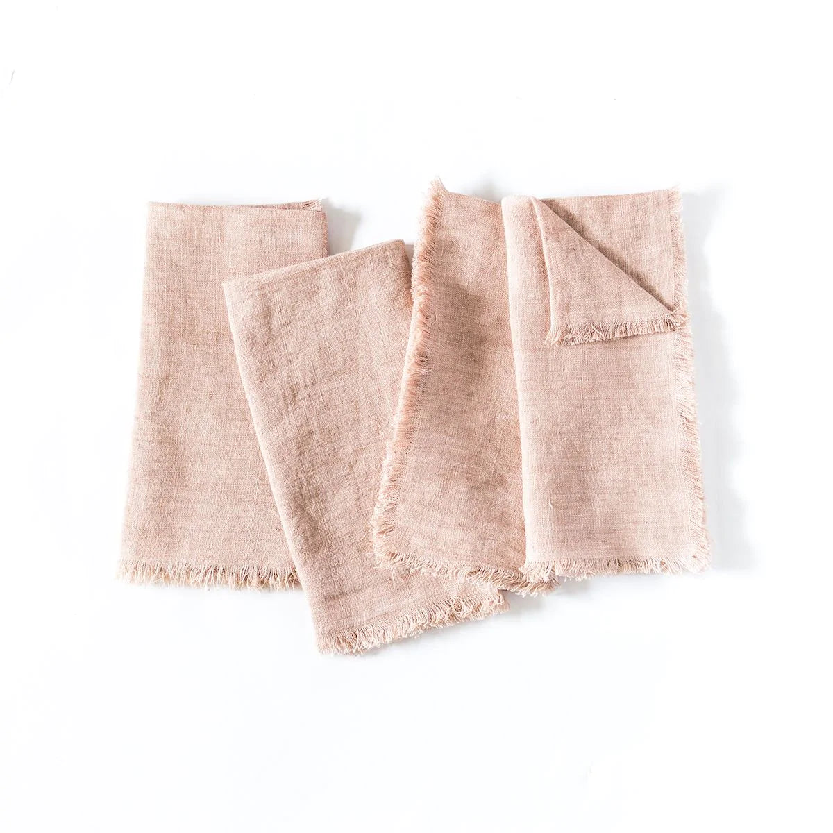 Stone Washed Linen Dinner Napkins