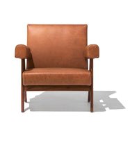 Debora Leather Lounge Chair