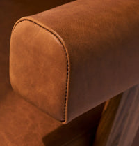 Debora Leather Lounge Chair