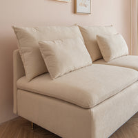 Salome Armless Settee