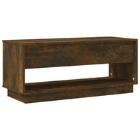 Arriba TV Cabinet in Smoked Oak Chipboard