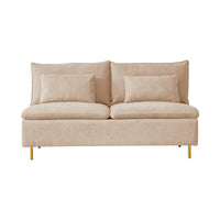 Salome Armless Settee