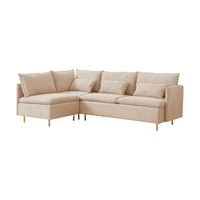 Salome Cotton Linen Sectional