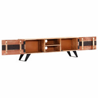 Solid Acacia Wood TV Cabinet