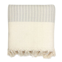 Plush Wavy Turkish Throw