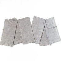 Stone Washed Linen Dinner Napkins