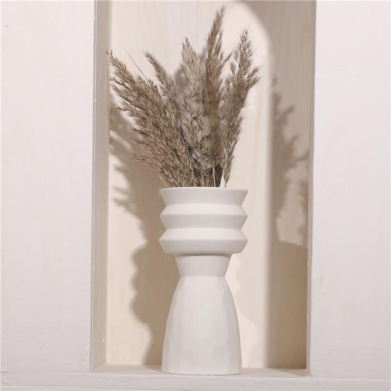 Wavy Ceramic Vase