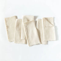 Stone Washed Linen Dinner Napkins