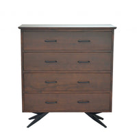 Genesis Tall Solid Wood Bedroom Dresser