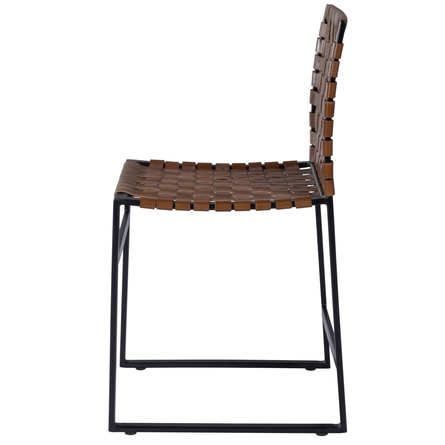 Julius Upholstered Leather Dining Chair